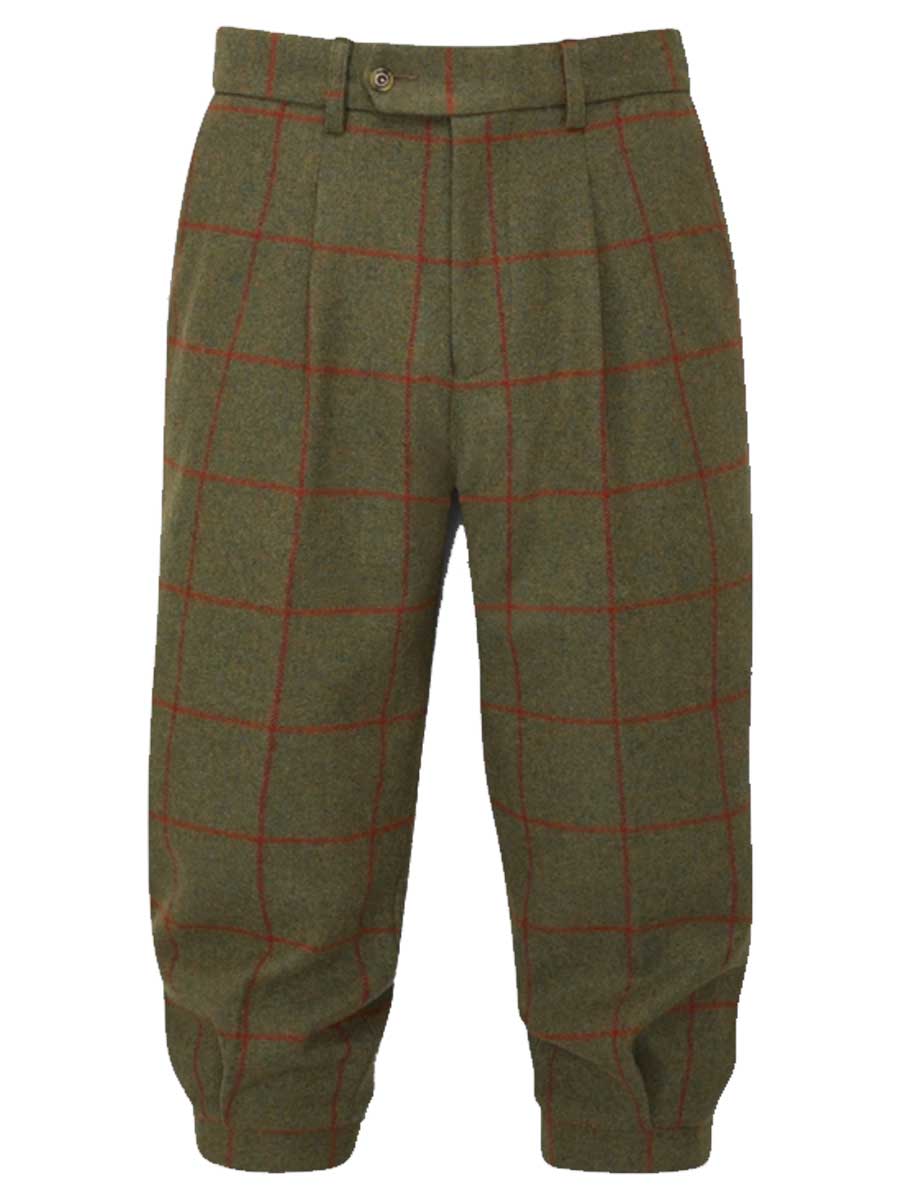 ALAN PAINE Combrook Mens Tweed Plus Fours - Reed