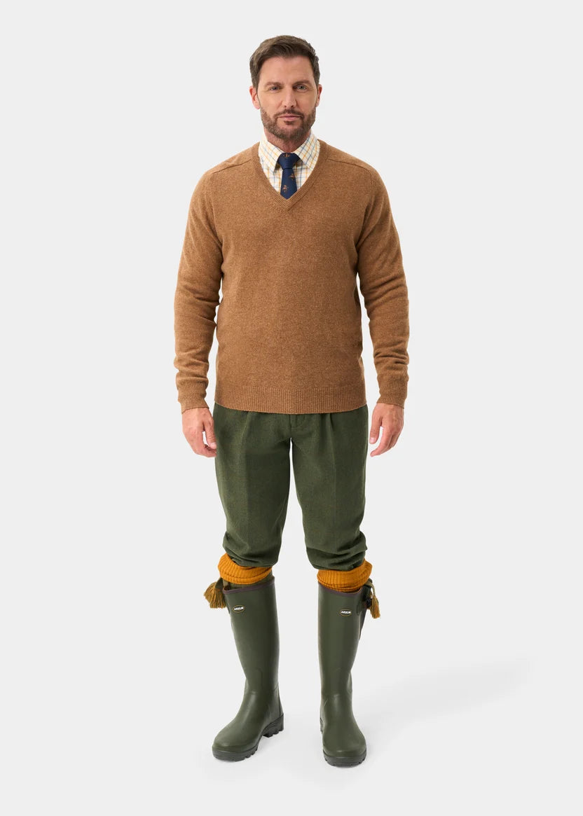 ALAN PAINE Combrook Mens Tweed Shooting Breeks - Mariner