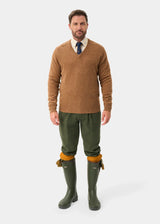 ALAN PAINE Combrook Mens Tweed Shooting Breeks - Mariner