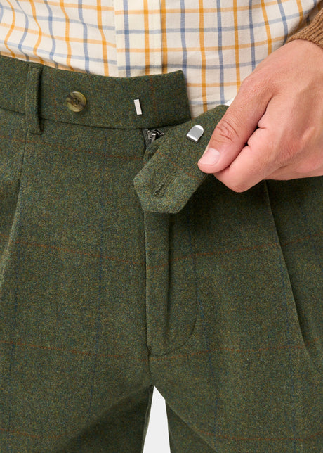 ALAN PAINE Combrook Mens Tweed Shooting Breeks - Mariner