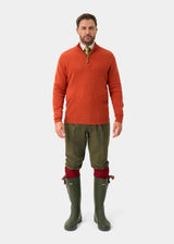 ALAN PAINE Combrook Mens Tweed Shooting Breeks - Reed