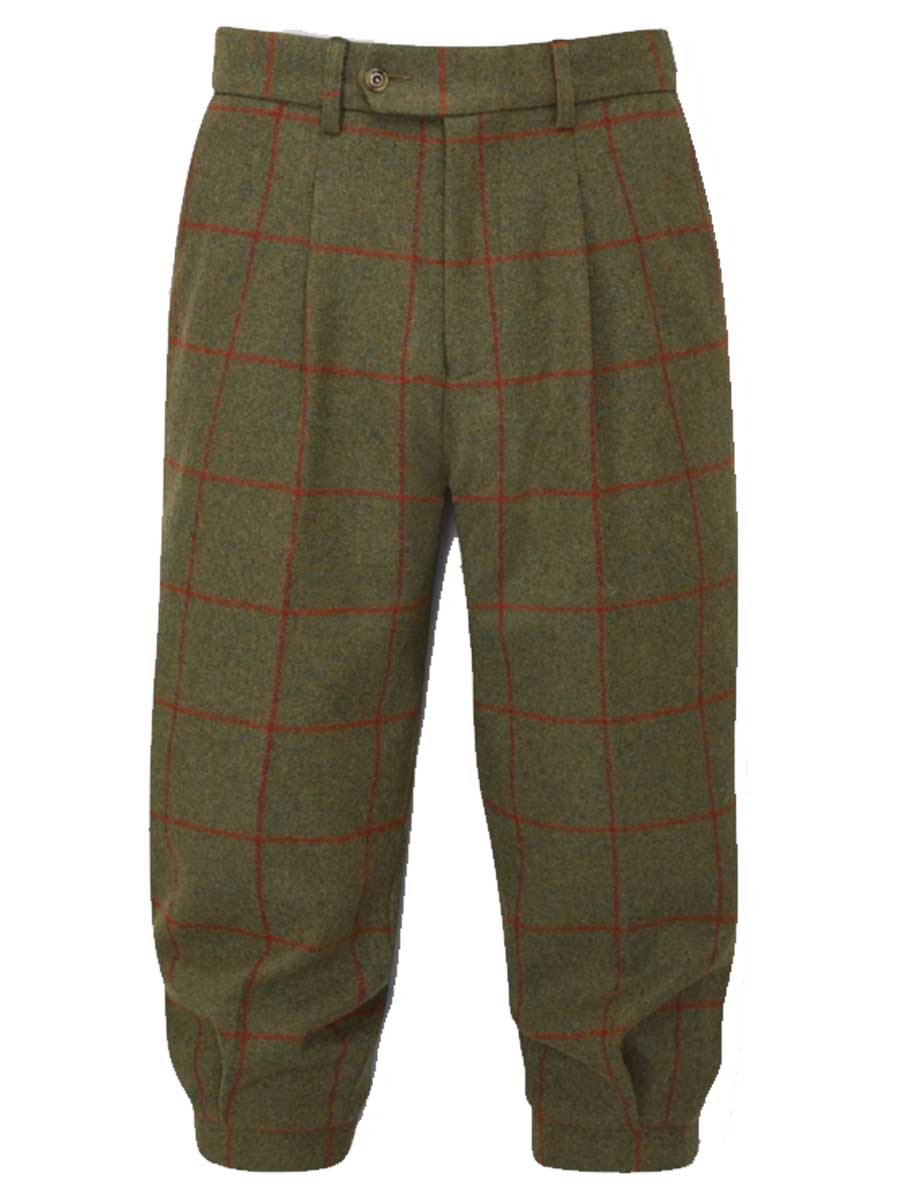 ALAN PAINE Combrook Mens Tweed Shooting Breeks - Reed