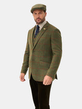ALAN PAINE Combrook Mens Tweed Sports Blazer - Reed