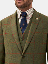 ALAN PAINE Combrook Mens Tweed Sports Blazer - Reed