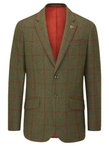 ALAN PAINE Combrook Mens Tweed Sports Blazer - Reed