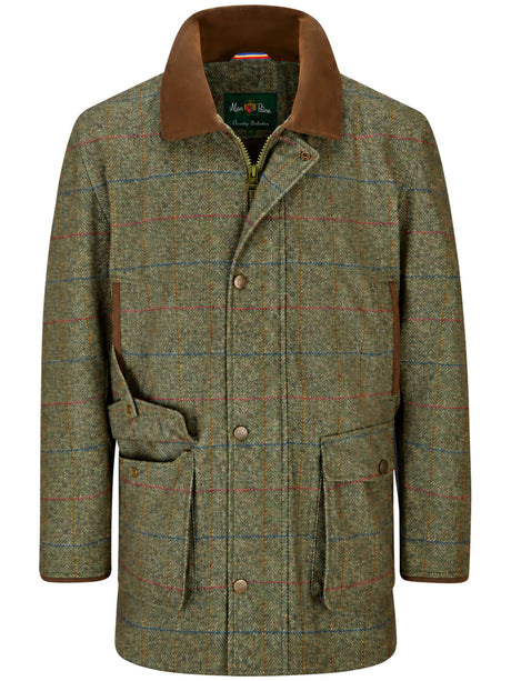 ALAN PAINE Didsmere Mens Technical Tweed Coat - Firth