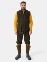 ALAN PAINE Dunswell Mens Waterproof Gilet - Olive