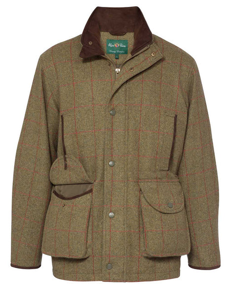 ALAN PAINE Combrook Mens Shooting Field Coat - Sage