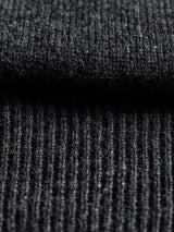 ALAN PAINE Hampshire V Neck Lambswool Classic Fit Jumper - Mens - Charcoal