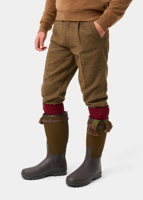 ALAN PAINE Rutland Mens Tweed Shooting Breeks - Birch