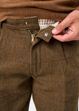 ALAN PAINE Rutland Mens Tweed Shooting Breeks - Birch