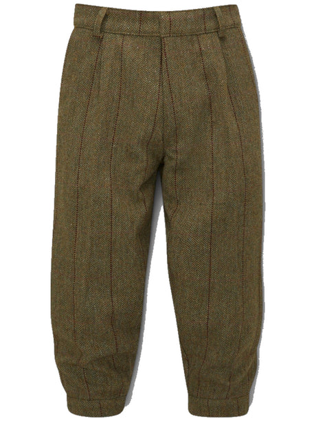 ALAN PAINE Rutland Mens Tweed Shooting Breeks - Oakley