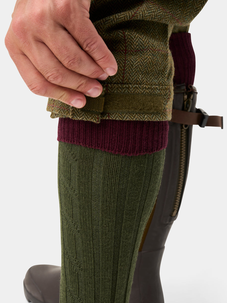 ALAN PAINE Rutland Mens Tweed Shooting Breeks - Oakley