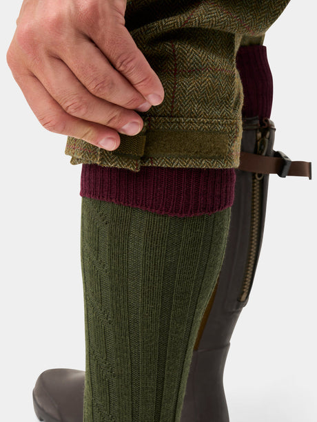 ALAN PAINE Rutland Mens Tweed Shooting Breeks - Oakley