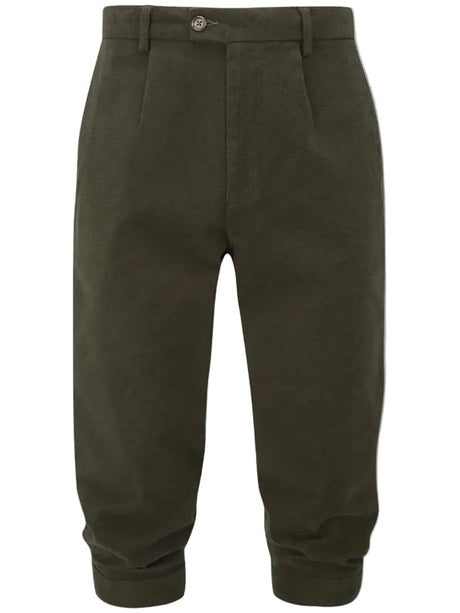 ALAN PAINE Southoak Mens Moleskin Breeks - Olive