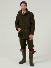 Load image into Gallery viewer, ALAN PAINE Stancombe Mens Waterproof Shooting Coat - Olive
