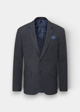 ALAN PAINE Surrey Mens Tweed Blazer - Blue