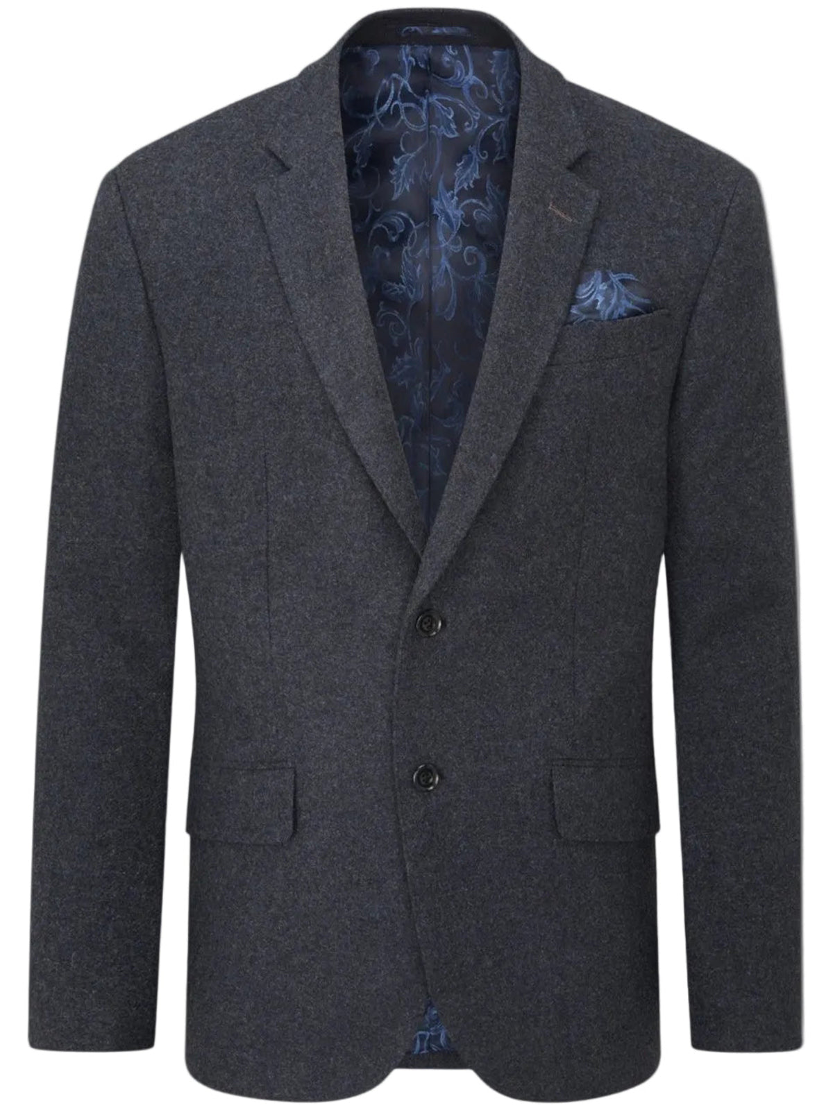 ALAN PAINE Surrey Mens Tweed Blazer - Blue