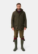 ALAN PAINE Willsden Mens Waterproof Coat - Olive