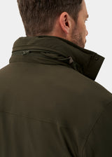 ALAN PAINE Willsden Mens Waterproof Coat - Olive