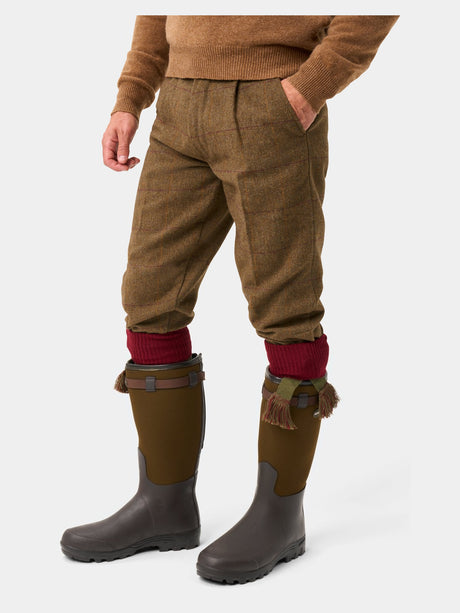 ALAN PAINE Rutland Mens Tweed Shooting Breeks - Birch