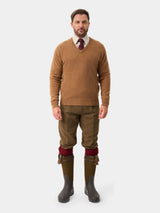 ALAN PAINE Rutland Mens Tweed Shooting Breeks - Birch