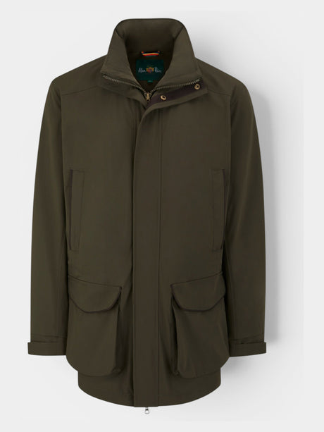 ALAN PAINE Willsden Mens Waterproof Coat - Olive