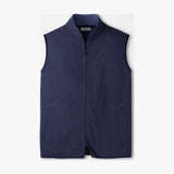 Peter Millar Ardent Air Performance Full-Zip Gilet in Navy - front product view