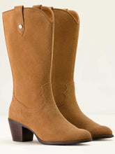 Load image into Gallery viewer, ARIAT Addison Western Boots - Womens - Carmel Suede
