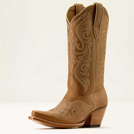ARIAT Amora X Toe Western Boots - Womens Cowgirl - Shades Of Grain