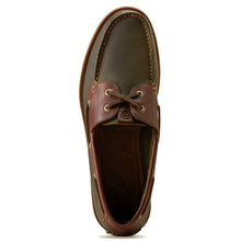 Load image into Gallery viewer, ARIAT Antigua Deck Shoes - Mens - Olive Night
