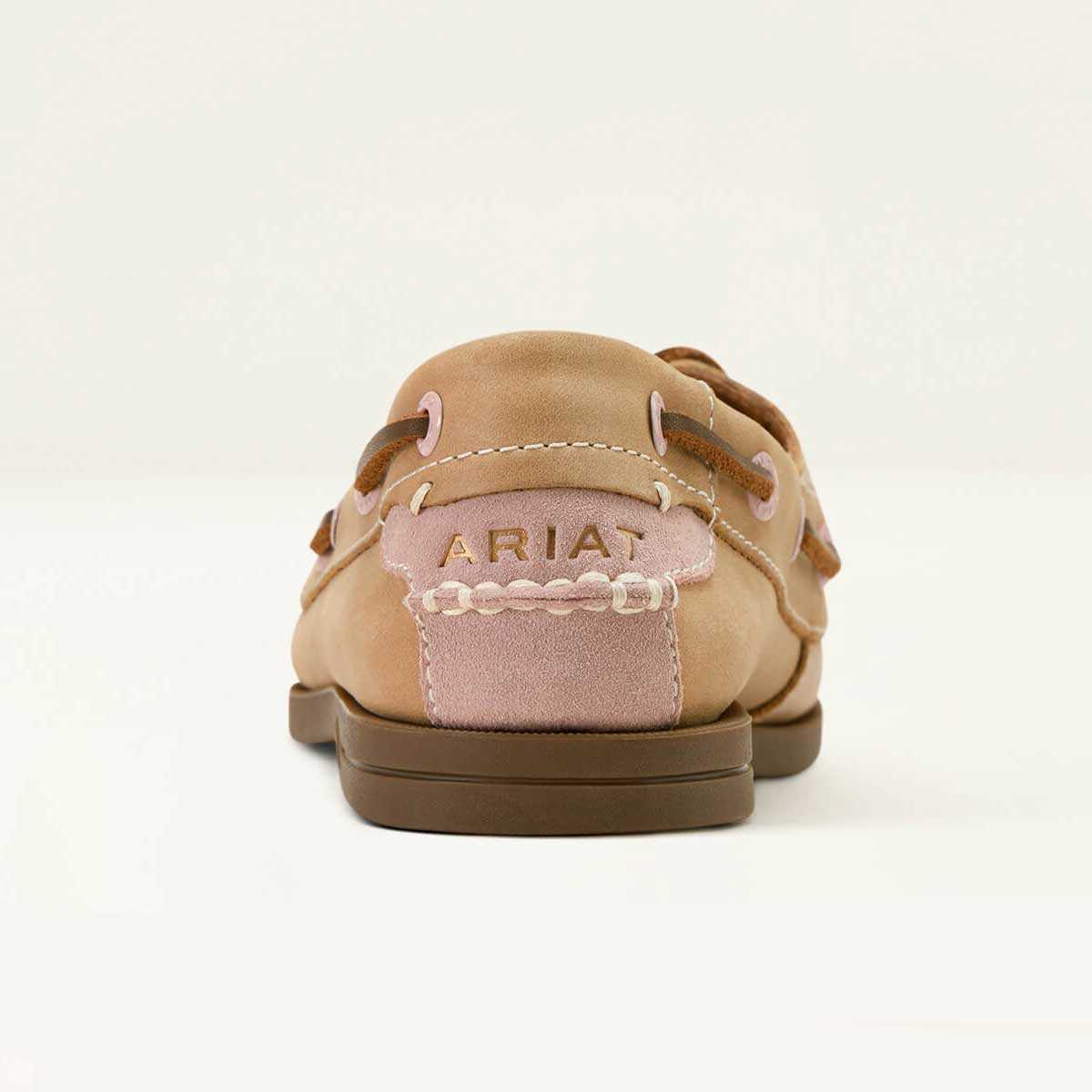 ARIAT Antigua Deck Shoes - Womens - Natural Tan