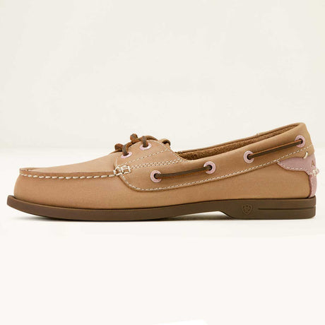 ARIAT Antigua Deck Shoes - Womens - Natural Tan