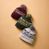 Ariat Apres Ski Beanie in Burgundy, lifestyle view