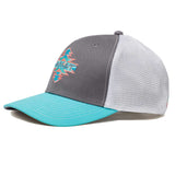 ARIAT Aztec Logo Trucker Cap - Women's - Grey