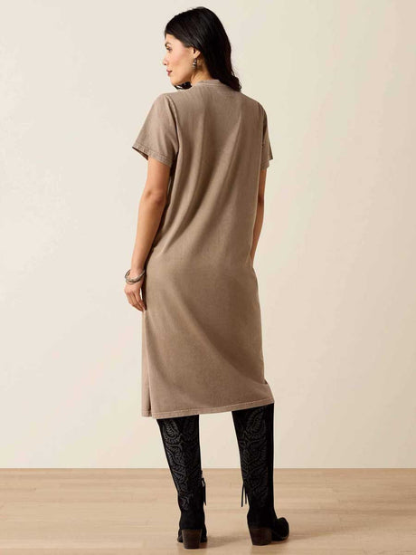 ARIAT Bandito Dress - Womens - Taupe Mineral Wash