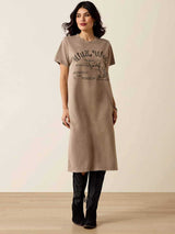 ARIAT Bandito Dress - Womens - Taupe Mineral Wash