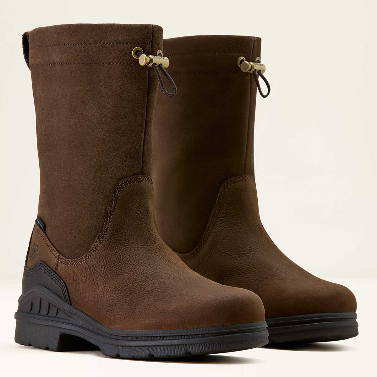 ARIAT Barnyard Brooke Waterproof Boots - Womens - Vintage Brown