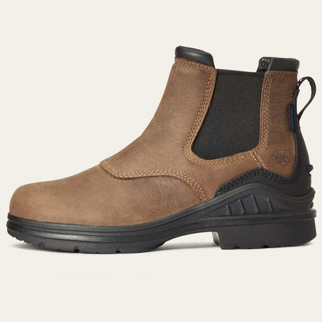 ARIAT Barnyard Twin Gore II Waterproof Boots - Womens - Antique Brown