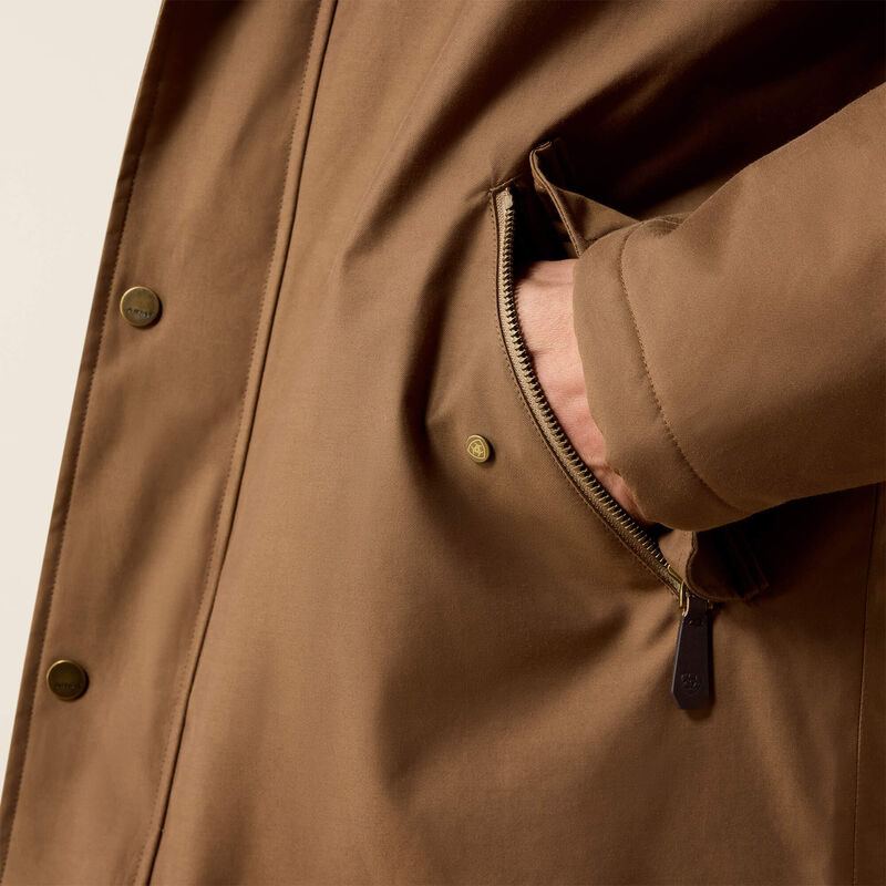 ARIAT Barrowmere Waterproof Insulated Parka - Mens - Malt