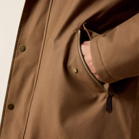 ARIAT Barrowmere Waterproof Insulated Parka - Mens - Malt