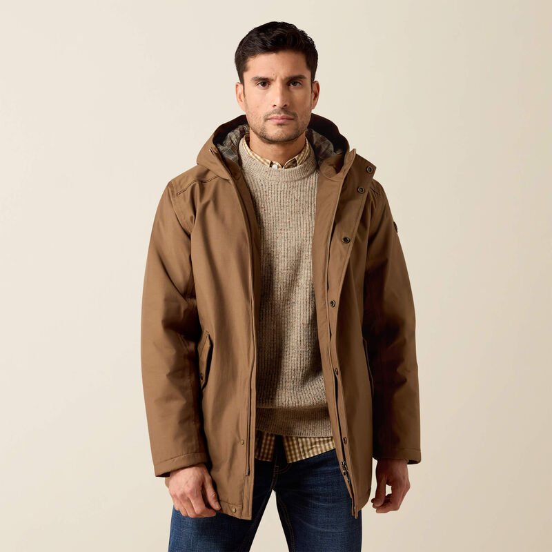 ARIAT Barrowmere Waterproof Insulated Parka - Mens - Malt