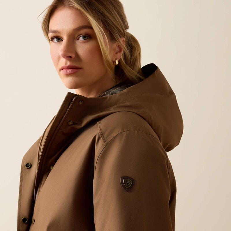 ARIAT Barrowmere Waterproof Insulated Parka - Women's - Malt