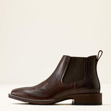 ARIAT Booker Chelsea Wide Square Toe Western Boot - Mens - Chocolate Chip