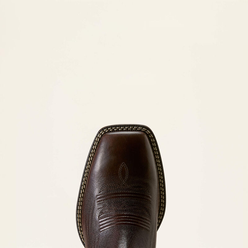 ARIAT Booker Chelsea Wide Square Toe Western Boot - Mens - Chocolate Chip