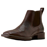 ARIAT Booker Chelsea Wide Square Toe Western Boot - Mens - Chocolate Chip