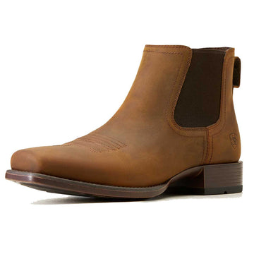 mens square toe boots uk