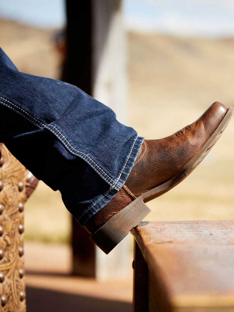 ARIAT Rambler Western Cowboy Boots - Mens - Wicker
