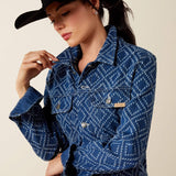 Ariat Boxy Crop Jacket in Needle Punch, detail view 2
