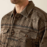 ARIAT Caldwell Printed Shirt Jacket - Men's - Beige